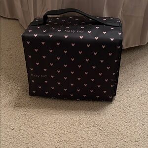 Mary Kay Black Bag with Pink Hearts